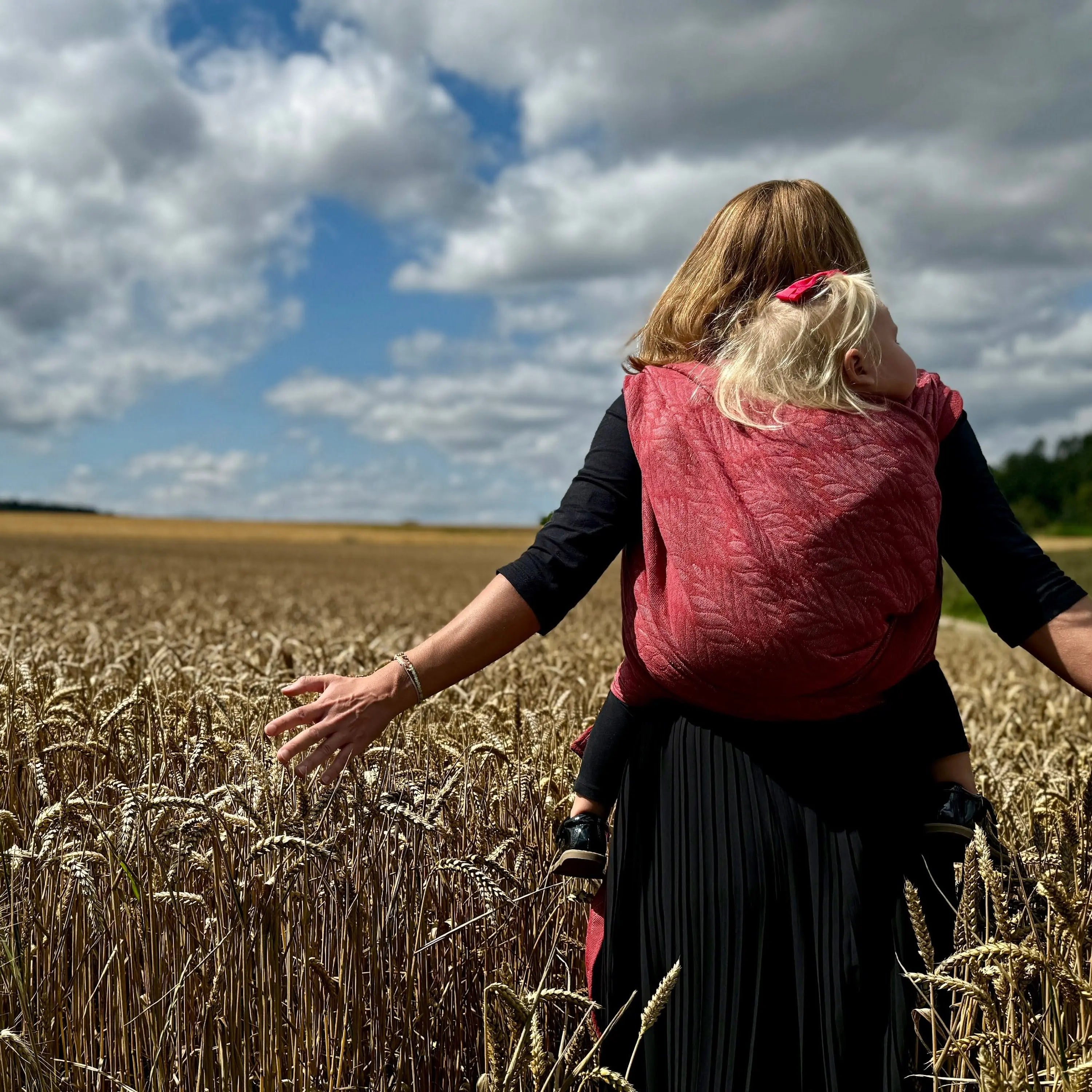 Trias Amaranth Tri Blend Woven Wrap by Didymos Didymos