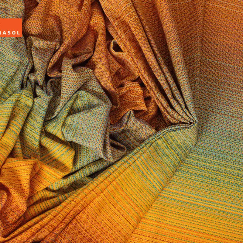 Free Elf fusion d'oro double weft Woven Wrap by Girasol Girasol