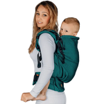 Herringbone Emerald LennyPreschool Carrier by LennyLamb LennyLamb