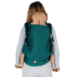 Herringbone Emerald LennyPreschool Carrier by LennyLamb LennyLamb