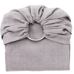 Grey Herringbone Ring Sling by Girasol Girasol