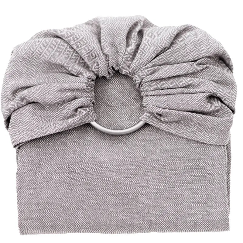 Grey Herringbone Ring Sling by Girasol Girasol