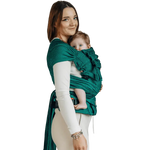 Herringbone Emerald LennyHybrid Half Buckle by LennyLamb LennyLamb