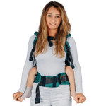 Herringbone Emerald LennyPreschool Carrier by LennyLamb LennyLamb