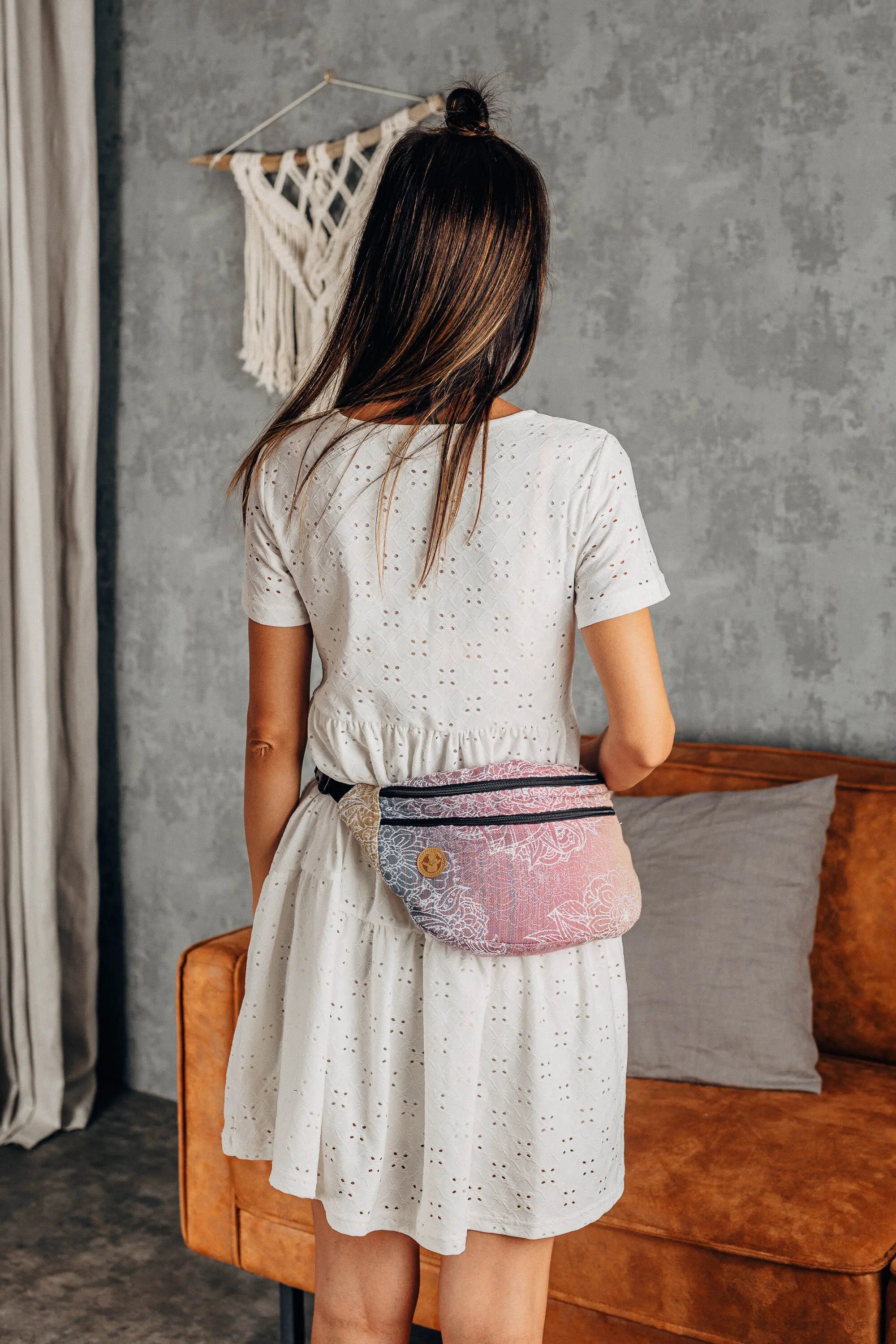 Wild Wine Vineyard Large Large Waist Bag by LennyLamb LennyLamb