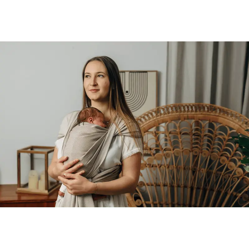 Almond Woven Wrap for Preemies by LennyLamb LennyLamb