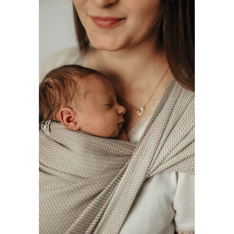 Almond Woven Wrap for Preemies by LennyLamb LennyLamb