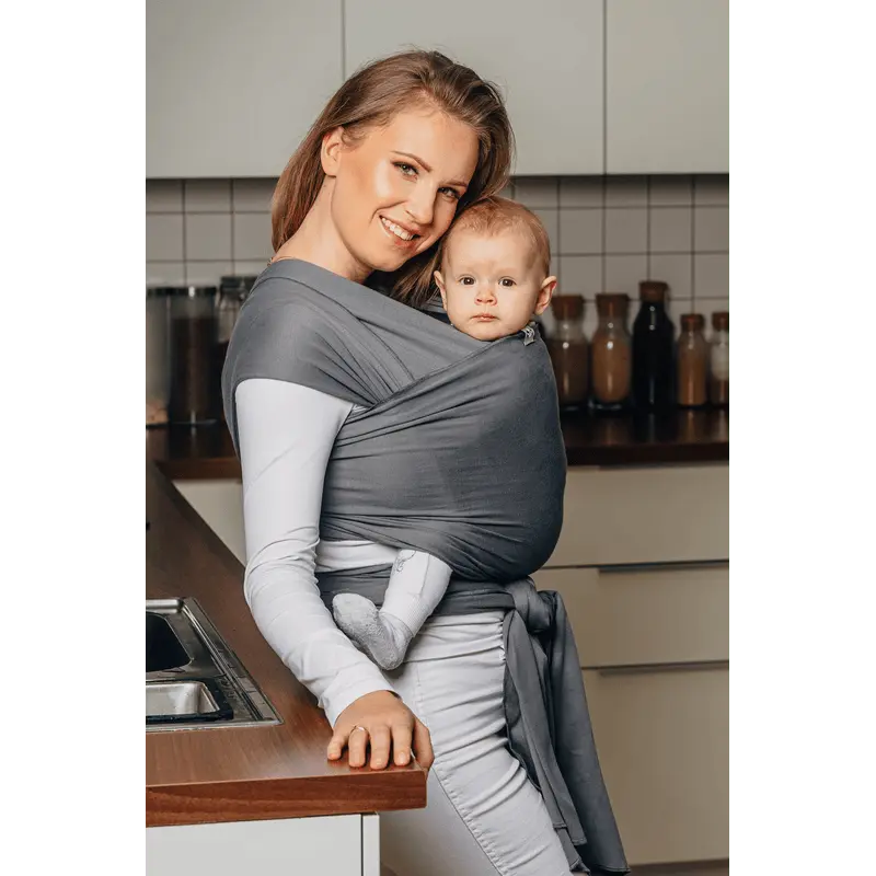 Anthracite Stretchy Wrap by Lennylamb LennyLamb