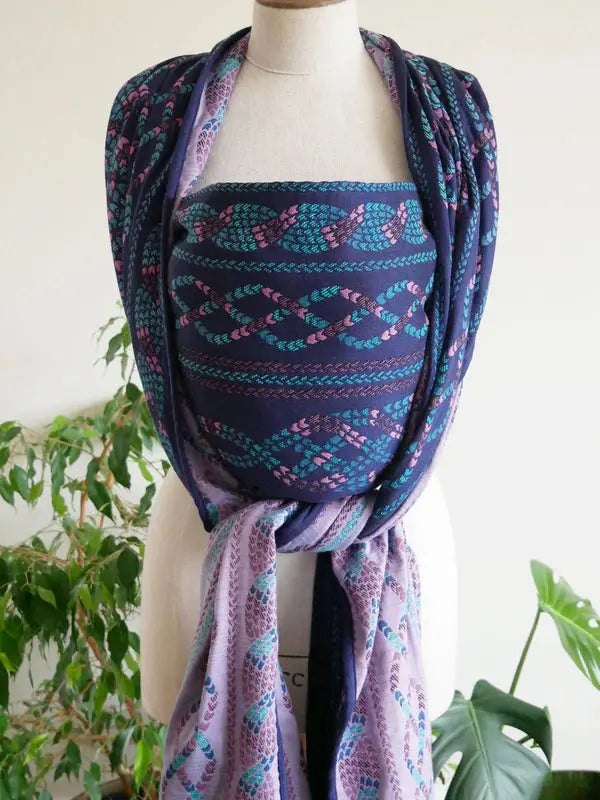 Aran Polar Lights Woven Wrap by Oscha Oscha