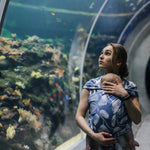 Viridiflora Royal Baby Woven Wrap by LennyLamb LennyLamb