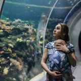 Viridiflora Royal Baby Woven Wrap by LennyLamb LennyLamb