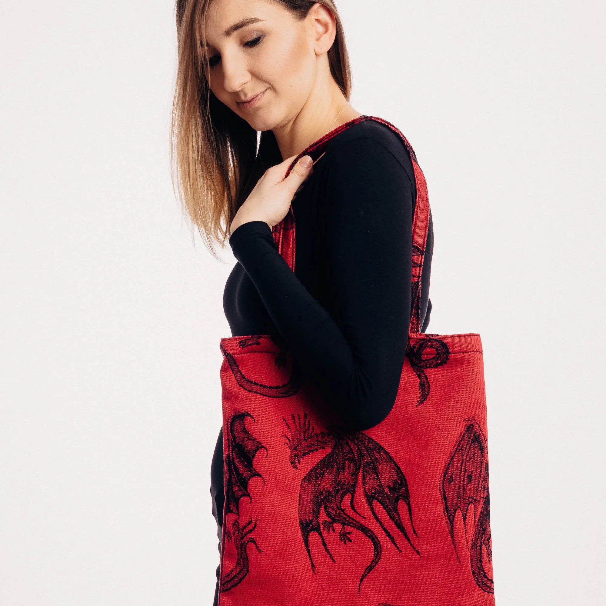 Dragons Shopping Bag by LennyLamb LennyLamb