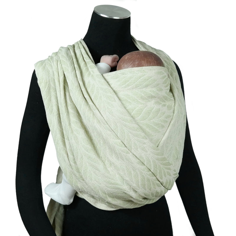 Trias Morning Green Linen Woven Wrap by Didymos Didymos