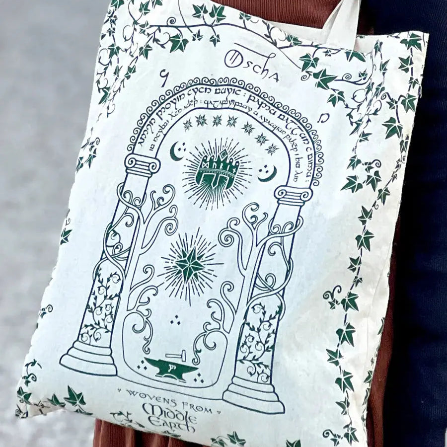 Doors of Durin™ Eco Tote Bag by Oscha Oscha