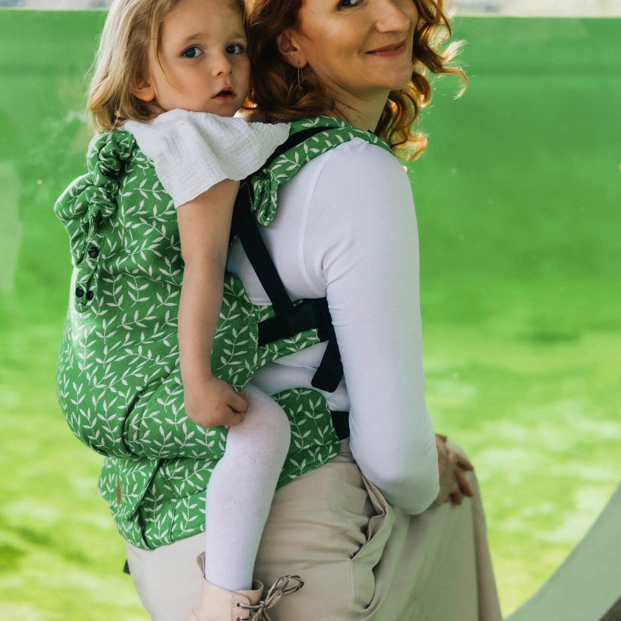 Enchanted Nook Evergreen LennyPreschool Carrier by LennyLamb LennyLamb