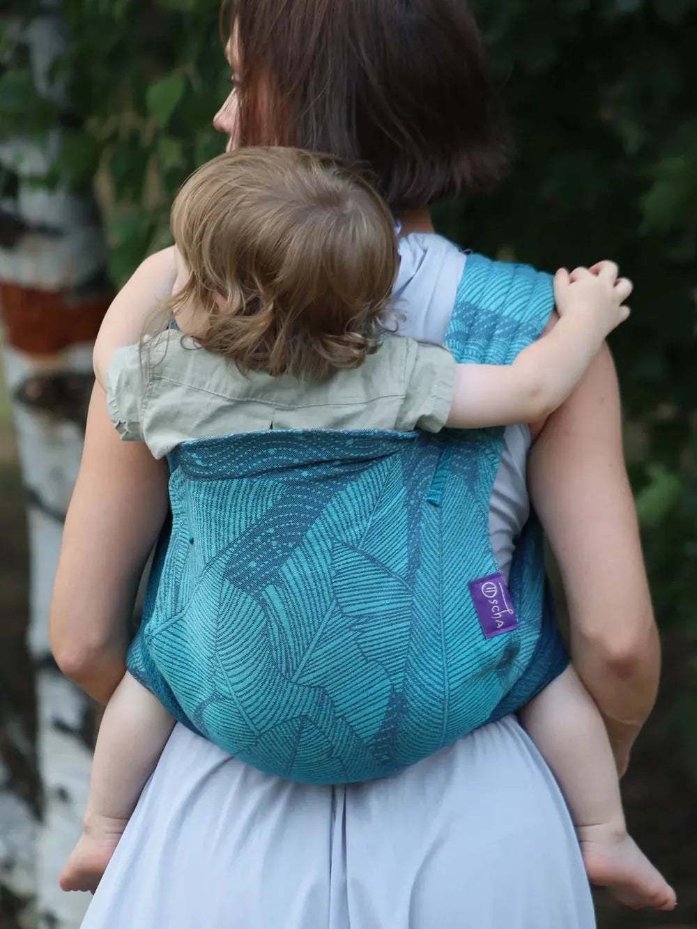 Fronds Glade Toddler Cairis Half Buckle by Oscha Oscha