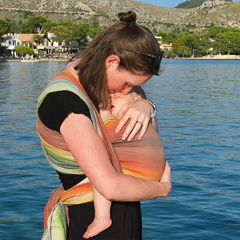 Boy or Girl Diamond Woven Wrap by Girasol Girasol