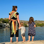 Boy or Girl Diamond Woven Wrap by Girasol Girasol