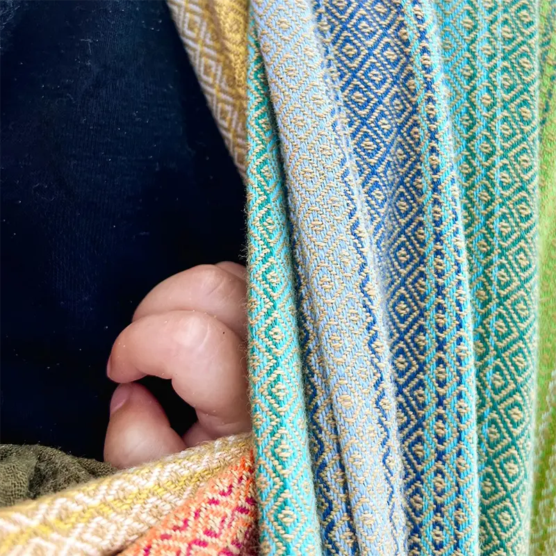 Boy or Girl Diamond Woven Wrap by Girasol Girasol