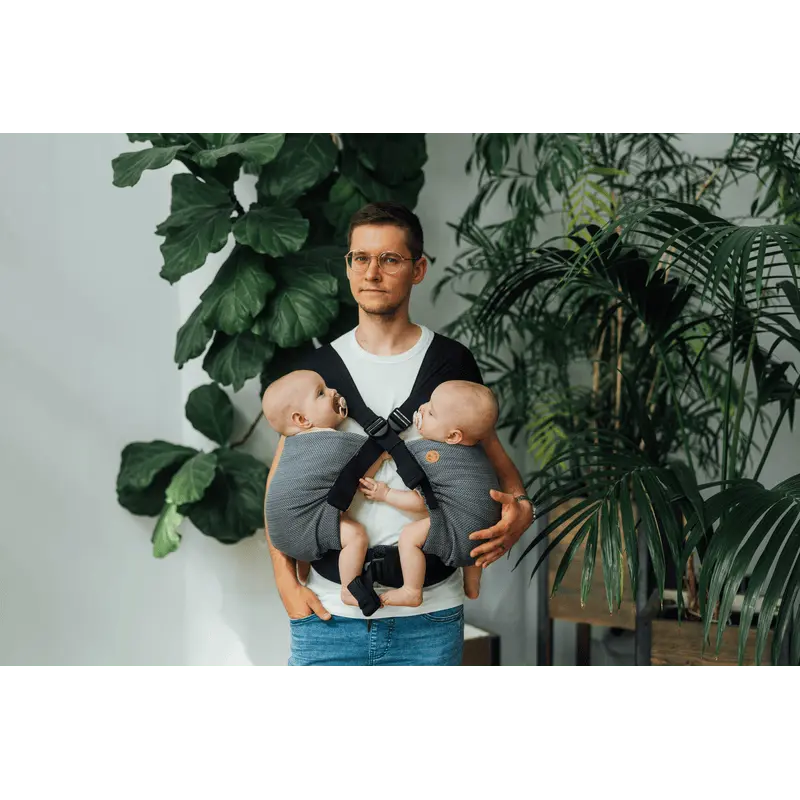 Ombre Grey LennyTwin Carrier by LennyLamb LennyLamb