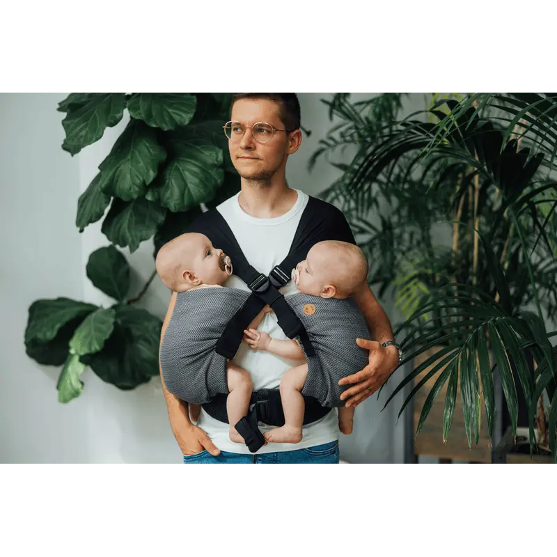 Ombre Grey LennyTwin Carrier by LennyLamb LennyLamb