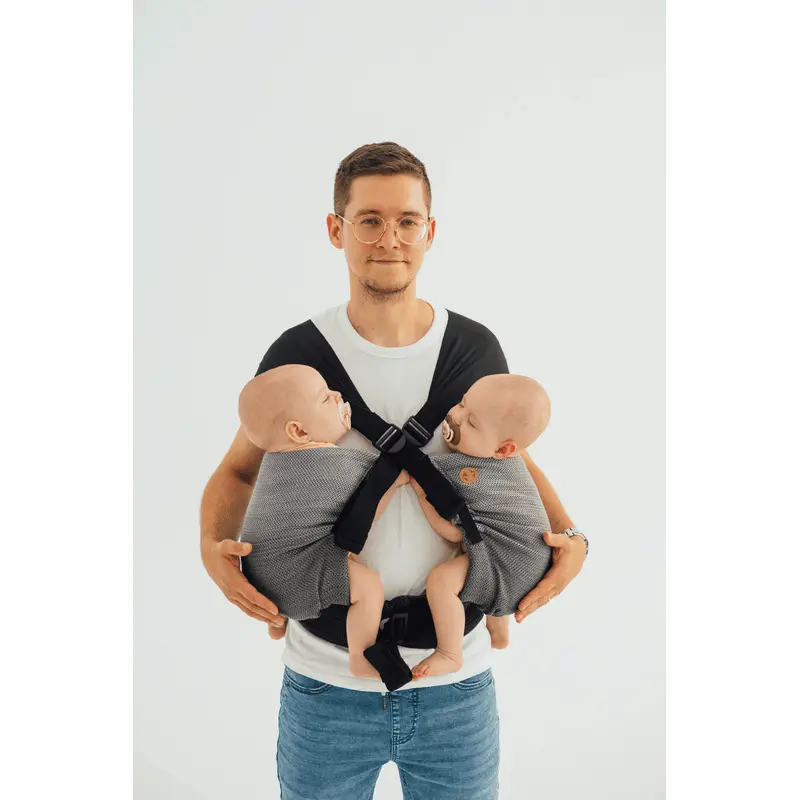 Ombre Grey LennyTwin Carrier by LennyLamb LennyLamb