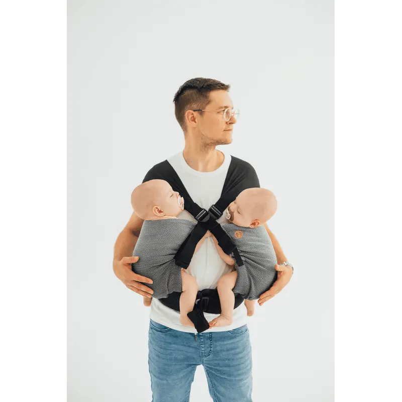 Ombre Grey LennyTwin Carrier by LennyLamb LennyLamb