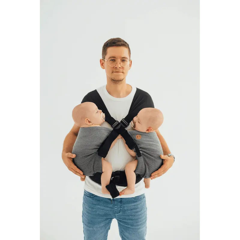 Ombre Grey LennyTwin Carrier by LennyLamb LennyLamb
