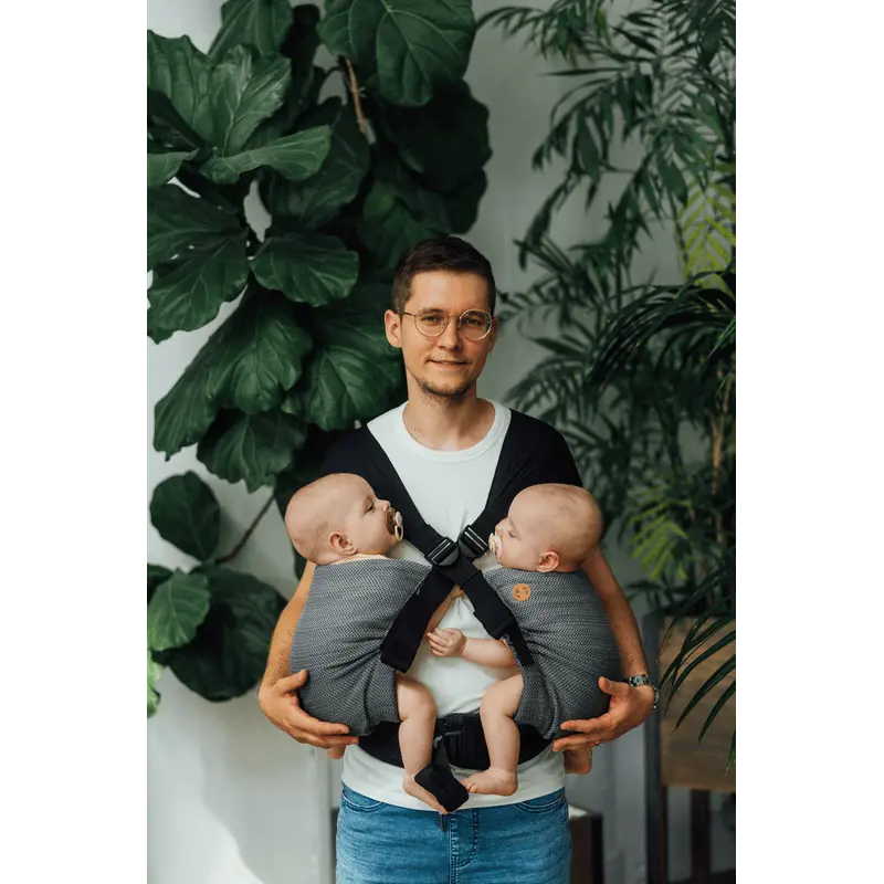 Ombre Grey LennyTwin Carrier by LennyLamb LennyLamb