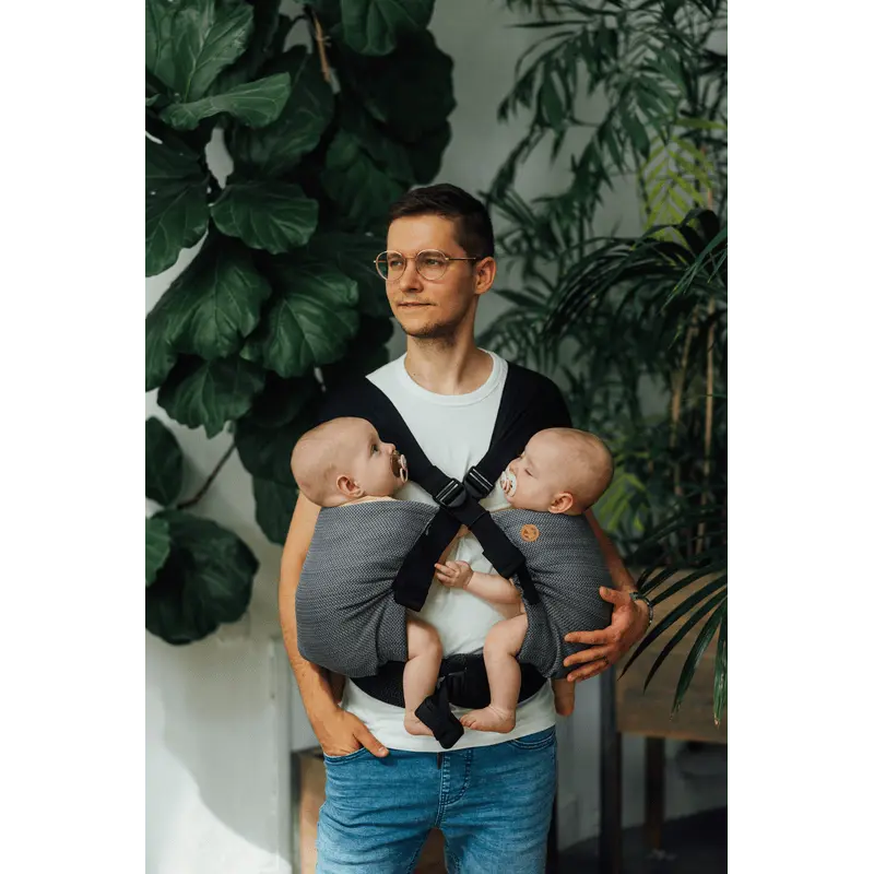 Ombre Grey LennyTwin Carrier by LennyLamb LennyLamb