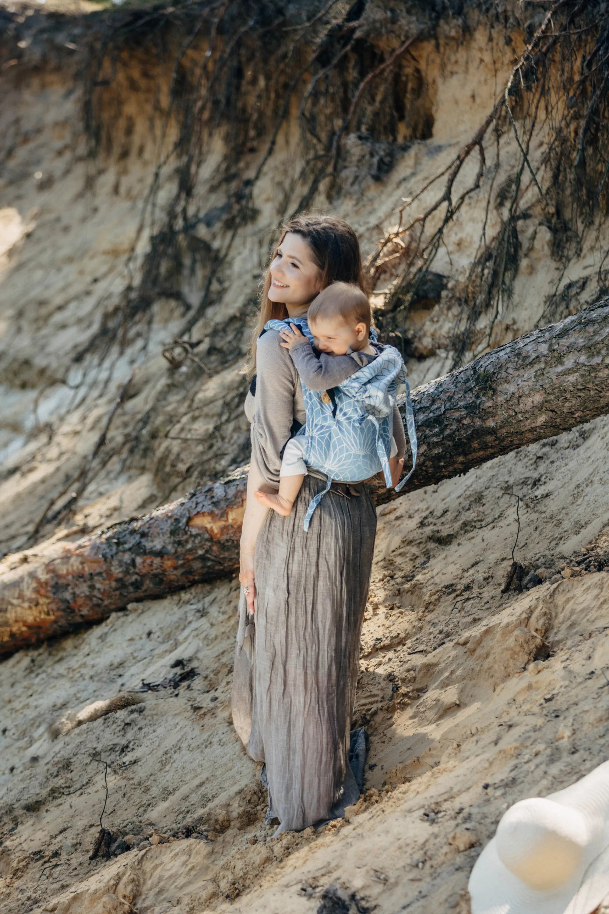 Lotus Blue Toddler Onbuhimo PRO by LennyLamb LennyLamb