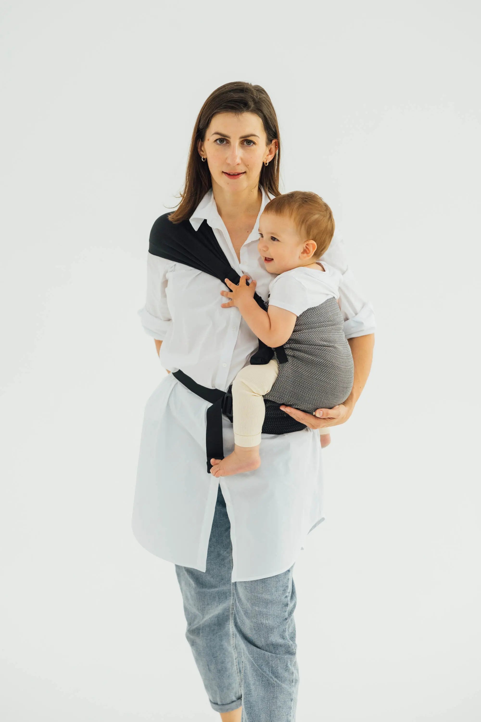 Ombre Grey LennyHip Carrier by LennyLamb LennyLamb