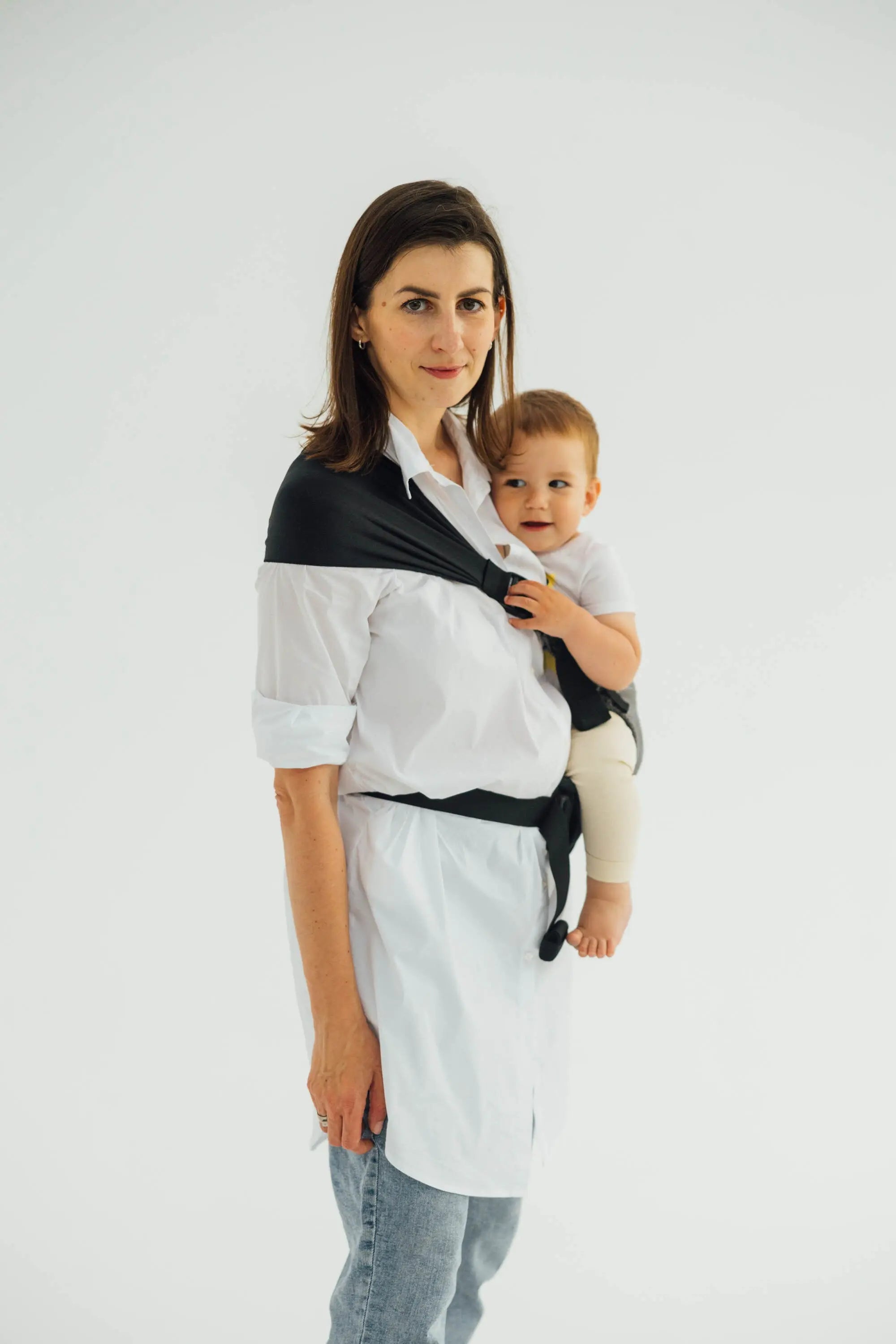 Ombre Grey LennyHip Carrier by LennyLamb LennyLamb