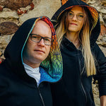 Babywearing Hoodie Rainbow Lotus by LennyLamb LennyLamb