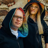 Babywearing Hoodie Rainbow Lotus by LennyLamb LennyLamb