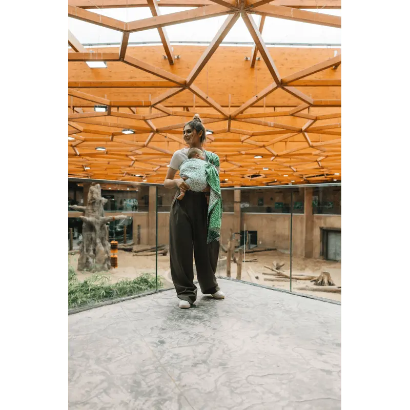 Enchanted Nook Evergreen Ring Sling by LennyLamb LennyLamb