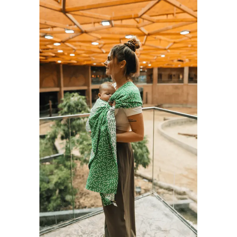 Enchanted Nook Evergreen Ring Sling by LennyLamb LennyLamb