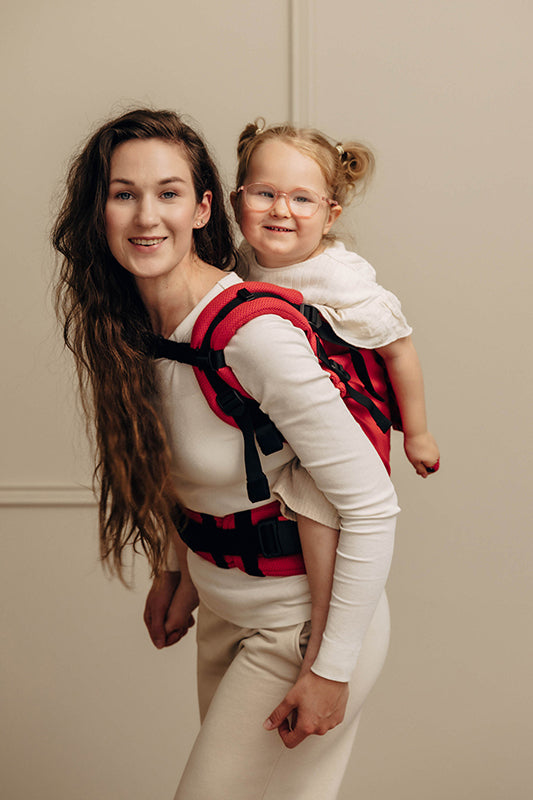 Herringbone Sedona LennyPreschool Carrier by LennyLamb LennyLamb at Little Zen One