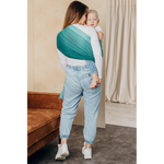 Ombre Green Ring Sling by LennyLamb LennyLamb
