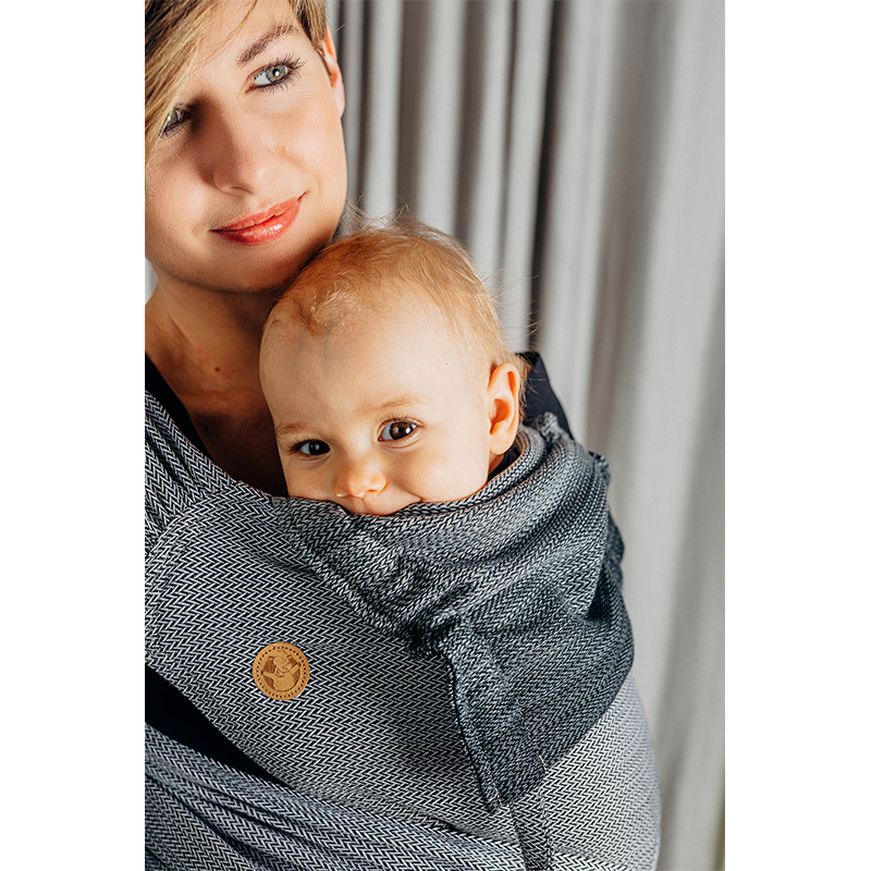 Ombre Grey Toddler Wrap-Tai by Lennylamb LennyLamb
