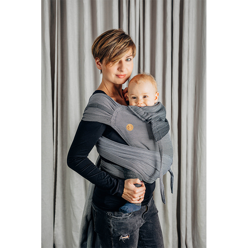 Ombre Grey Toddler Wrap-Tai by Lennylamb LennyLamb