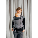 Ombre Grey Toddler Wrap-Tai by Lennylamb LennyLamb
