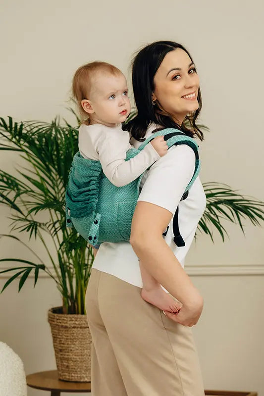 Ombre Green Onbuhimo PRO by LennyLamb LennyLamb