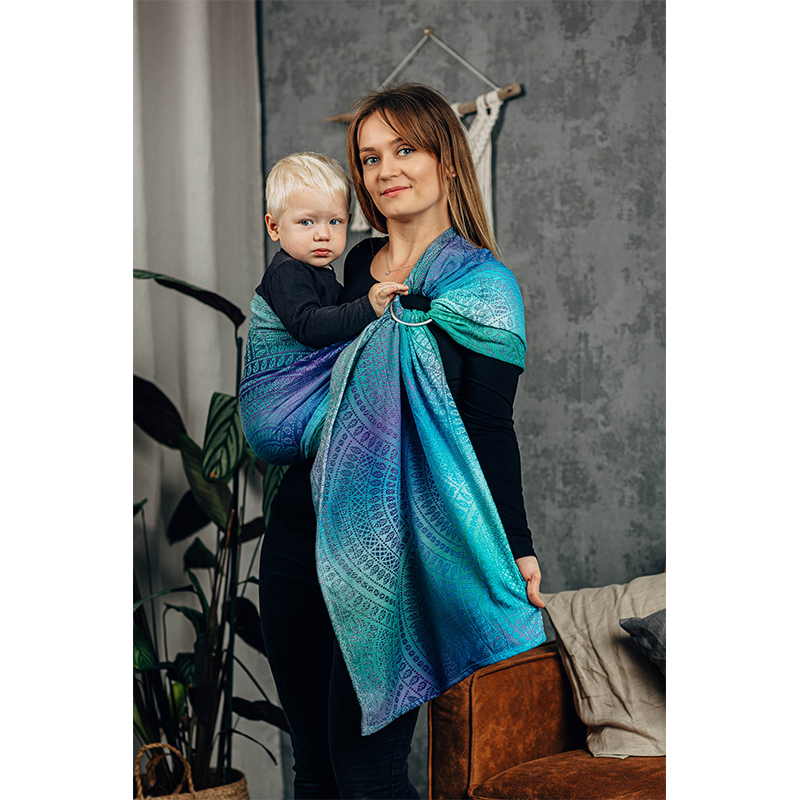 Peacock's Tail Fantasy Ring Sling by LennyLamb LennyLamb