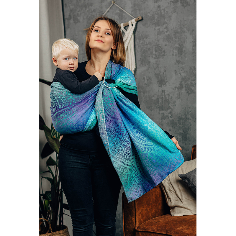 Peacock's Tail Fantasy Ring Sling by LennyLamb LennyLamb