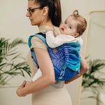 Peacock's Tail Fantasy Toddler Onbuhimo PRO by LennyLamb LennyLamb