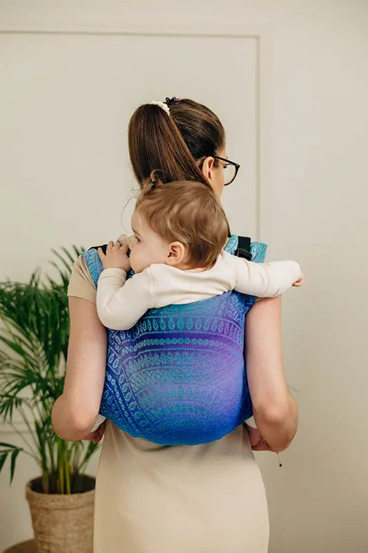 Peacock's Tail Fantasy Toddler Onbuhimo PRO by LennyLamb LennyLamb