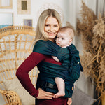 Peacock's Tail Quantum LennyHybrid Half Buckle by LennyLamb LennyLamb