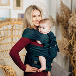 Peacock's Tail Quantum LennyHybrid Half Buckle by LennyLamb LennyLamb