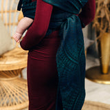 Peacock's Tail Quantum LennyHybrid Half Buckle by LennyLamb LennyLamb